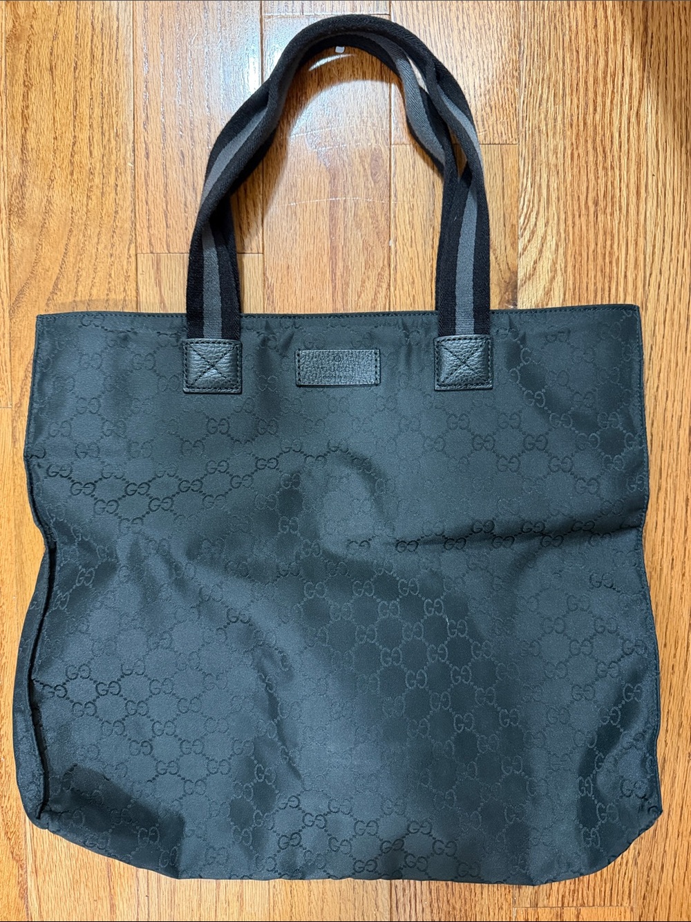 Gucci Nylon Canvas Tote